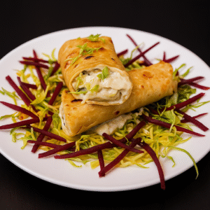 Chicken/paneer Afghani Roll