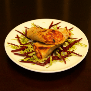 Chicken/paneer Tikka Roll