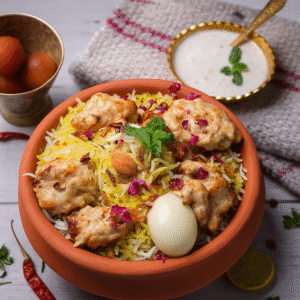Matka Afghani Biryani⭐️(Mild)