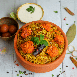 Matka Tikka Biryani (Masale-Daar)
