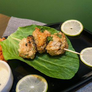 Smoked Chicken/paneer Afghani Kebab